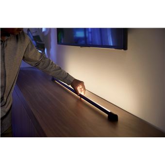 Tube lumineux compact dégradé Play Philips Hue LRG Noir