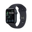 Apple Watch SE GPS 2ème génération, boîtier Aluminium Minuit 44mm avec Bracelet Sport Minuit