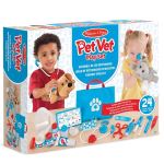 Playset Melissa & Doug Ensemble de jeu pour animaux de compagnie Examiner et traiter