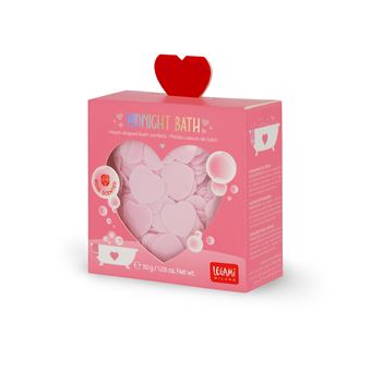 Petits Coeurs de bain Legami Midnight Bath Rose