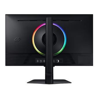 Samsung Odyssey G7 S27DG702EU - G70D Series - écran LED - Intelligent - jeux - 27" - 3840 x 2160 4K UHD (2160p) @ 144 Hz - Fast IPS - 350 cd/m² - 1000:1 - DisplayHDR 400 - 1 ms - 2xHDMI, DisplayPort - haut-parleurs - noir