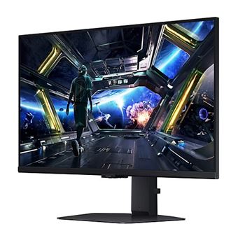 Samsung Odyssey G7 S27DG702EU - G70D Series - écran LED - Intelligent - jeux - 27" - 3840 x 2160 4K UHD (2160p) @ 144 Hz - Fast IPS - 350 cd/m² - 1000:1 - DisplayHDR 400 - 1 ms - 2xHDMI, DisplayPort - haut-parleurs - noir