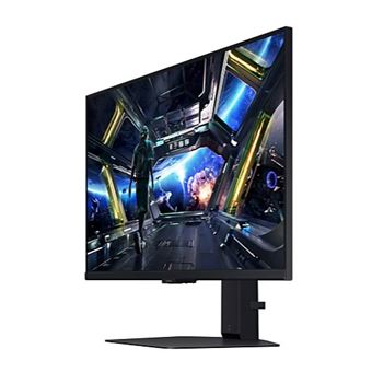 Samsung Odyssey G7 S27DG702EU - G70D Series - écran LED - Intelligent - jeux - 27" - 3840 x 2160 4K UHD (2160p) @ 144 Hz - Fast IPS - 350 cd/m² - 1000:1 - DisplayHDR 400 - 1 ms - 2xHDMI, DisplayPort - haut-parleurs - noir