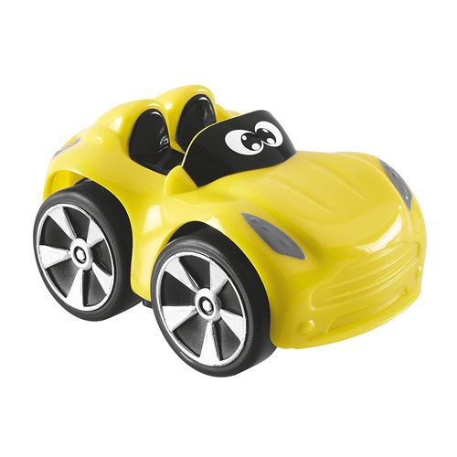 Mini voiture de course Chicco Turbo Team Yuri Jaune