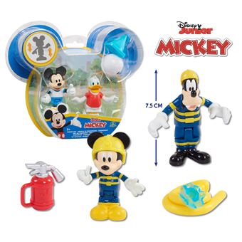 MICKEY BLISTER 2 FIG ARTICULEES 7,5CM ACC ASS