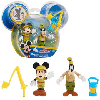 MICKEY BLISTER 2 FIG ARTICULEES 7,5CM ACC ASS