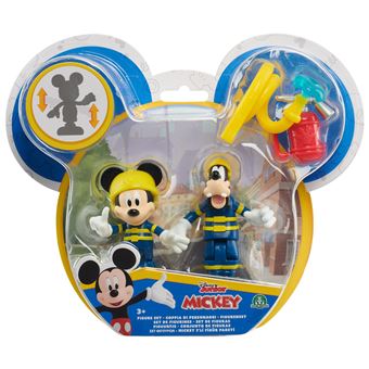 MICKEY BLISTER 2 FIG ARTICULEES 7,5CM ACC ASS