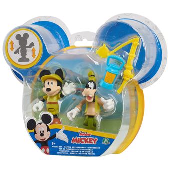 MICKEY BLISTER 2 FIG ARTICULEES 7,5CM ACC ASS