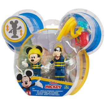 MICKEY BLISTER 2 FIG ARTICULEES 7,5CM ACC ASS
