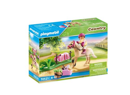 Playmobil Country 70521 Cavalière Avec Poney Beige