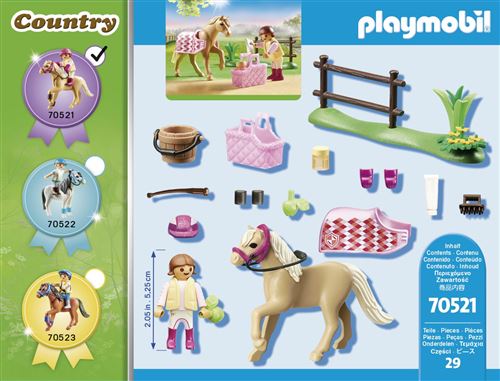 Playmobil 70997 Décoration de fête avec poneys - Country - avec