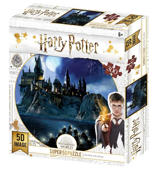 Harry Potter 5D Prime 3D Puzzel 300 stuks - [Artikel bestemd voor de Franse markt (niet verkrijgbaar in het Nederlands)]