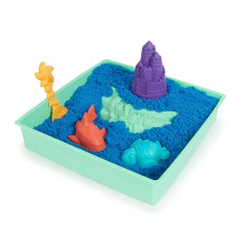 Pâte à modeler Kinetic Sand Coffret Château-Bac à Sable Modèle aléatoire