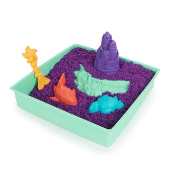 Pâte à modeler Kinetic Sand Coffret Château-Bac à Sable Modèle aléatoire