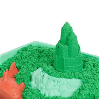 Pâte à modeler Kinetic Sand Coffret Château-Bac à Sable Modèle aléatoire