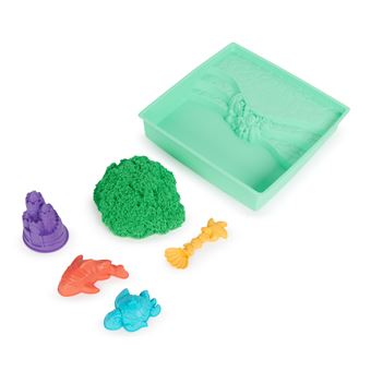 Pâte à modeler Kinetic Sand Coffret Château-Bac à Sable Modèle aléatoire