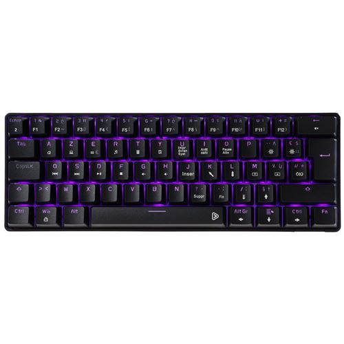 Clavier sans fil gaming mécanique Azerty Onlan CA-100 TKL Noir