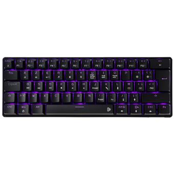Clavier sans fil gaming mécanique Azerty Onlan CA-100 TKL Noir