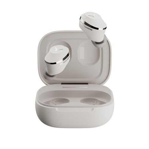 Ecouteurs intra auriculaires sans fil True Wireless Beyerdynamic Amiron 300 avec réduction de bruit Crème