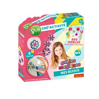 Kit créatif Gulli Cre'activités Perles Magiques Bijoux 800 pièces