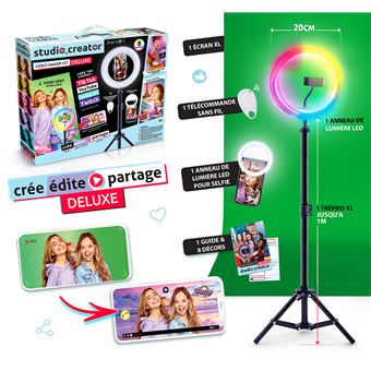 Kit complet pour créer des vidéos Studio Creator Deluxe