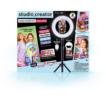 Kit complet pour créer des vidéos Studio Creator Deluxe