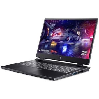 PC Portable Acer Nitro 17 AN17-41 17.3" AMD Ryzen 7 7735HS 32 Go RAM 1024 To SSD SED Noir vitreux