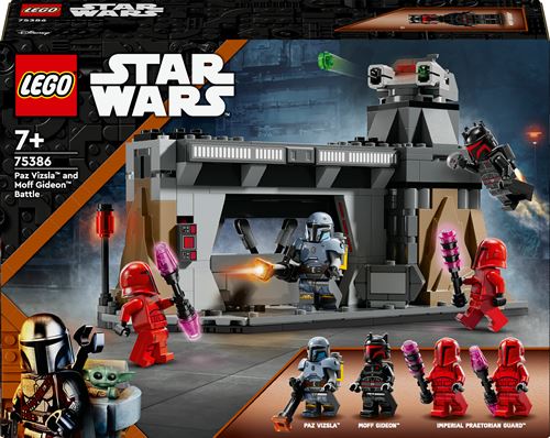 LEGO® Star Wars™ 75386 Le combat de Paz Vizsla™ et Moff Gideon™ État correct - LEGO Star Wars reconditionné disponible sur Fnac