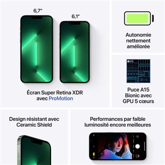 Apple Iphone 13 Pro 128GB Alpine Green - iPhone | fnac België