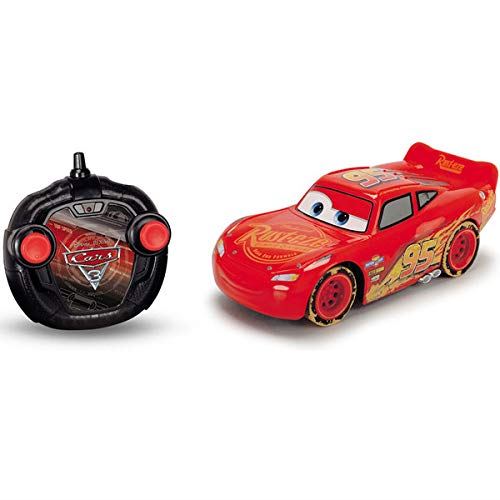 Voiture radiocommandée Majorette Cars 3 Fireball Beach Lightning Mc Queen 1:24