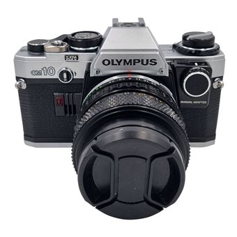 Appareil photo reflex Olympus OM10 35-70mm f3.5-4.5 S Zuiko Auto-Zoom Argent Reconditionné