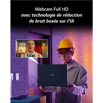 PC Portable LG Gram 17Z90R-AD7CF 17" Intel Core i7 32 Go RAM 2 To SSD Gris Charbon