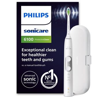 Brosse à dents électrique Philips Sonicare ProtectiveClean 6100 HX6877/28 Blanc - 1