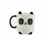 Tasse avec bougie Itotal Panda Noir et blanc
