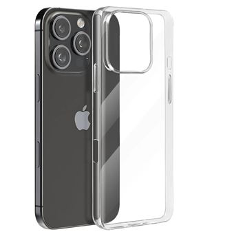 Pack coque et verre trempé 2,5D Moxie pour iPhone 16 Pro Max Transparent - 1