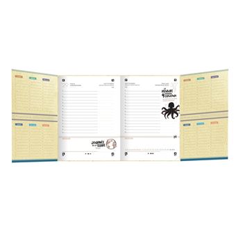Agenda scolaire Oxford 2022 2023 1 jour par page Green 12 x 18 cm Modèle aléatoire