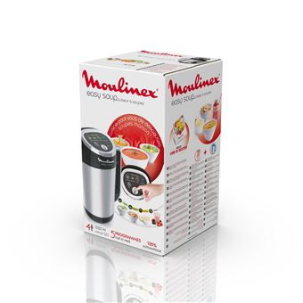 Blender Moulinex Easy Soup LM841810 1000 W Argent et Noir