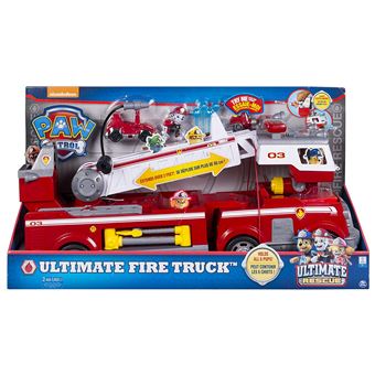 Camion de pompiers Pat' Patrouille Ultimate rescue avec figurine - 1