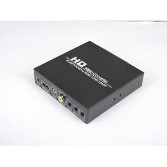 Cabling - CABLING® Mhl Hdmi Audio vers Peritel Adaptateur Convertisseur  Cable Usb Accessoire Noir - Convertisseur Audio et Vidéo - Rue du Commerce