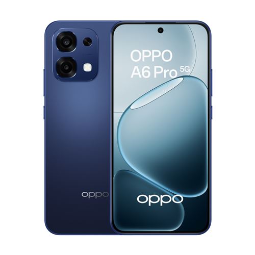 Smartphone Oppo A6 Pro 6,57” 5G Double nano SIM 256 Go Noir