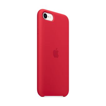 Coque en silicone pour iPhone SE 3ème génération (PRODUCT)RED