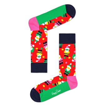 Chaussettes hautes Happy Socks Père Noël Taille 41-46