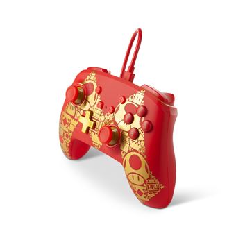 Manette filaire améliorée PowerA pour Nintendo Switch édition Golden M