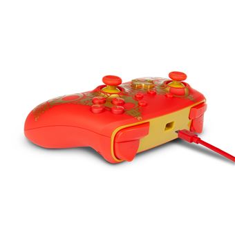 Manette filaire améliorée PowerA pour Nintendo Switch édition Golden M