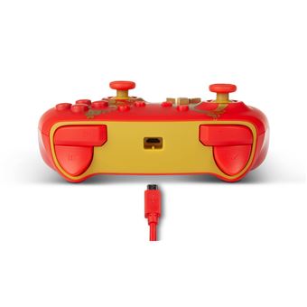 Manette filaire améliorée PowerA pour Nintendo Switch édition Golden M