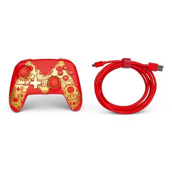 Manette filaire améliorée PowerA pour Nintendo Switch édition Golden M