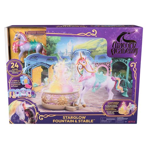 Figurine L’Ecole des Licornes Playset Ecurie Magique et Wildstar Unicorn Academy
