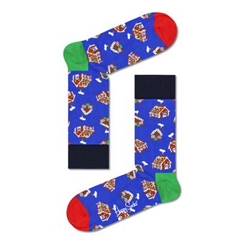 Chaussettes hautes et mi-bas Happy Socks Gingerbread House Taille 41-46