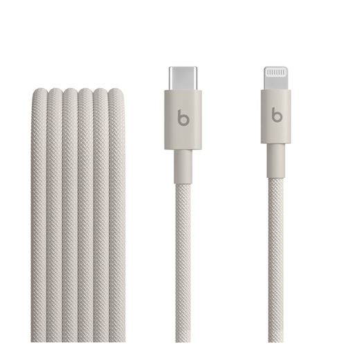 Câble Beats USB-C vers Lightning 1.5 m Gris pour iPhone