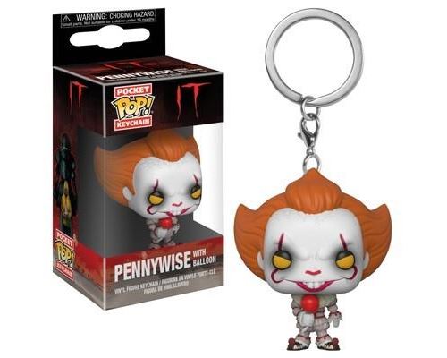 Porte-clés Funko Pop Pocket Keychain Pennywise with Beaver Hat